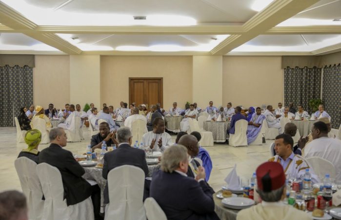 Quelques images du dîner officiel offert par le président mauritanien à l’honneur de son Homologue SE Macky Sall.