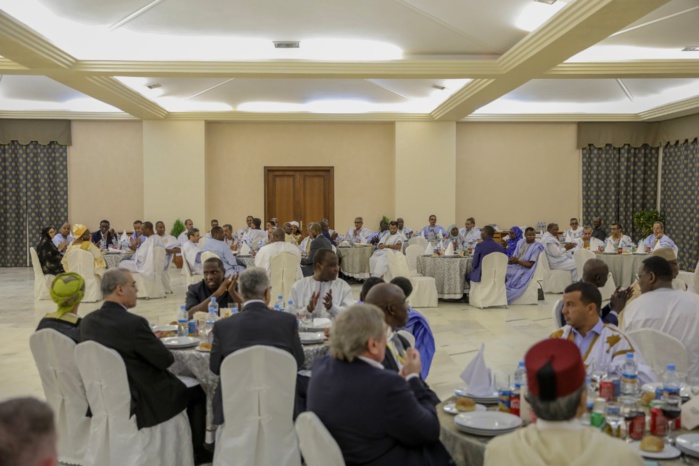 Quelques images du dîner officiel offert par le président mauritanien à l’honneur de son Homologue SE Macky Sall.