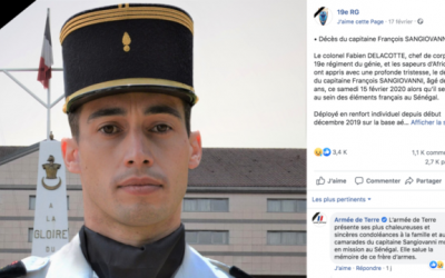 UN MILITAIRE FRANÇAIS DÉPLOYÉ AU SÉNÉGAL MEURT APRÈS UN ENTRAÎNEMENT DE BOXE