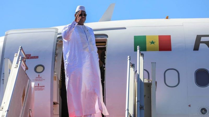 Macky Sall en Mauritanie aujourd’hui