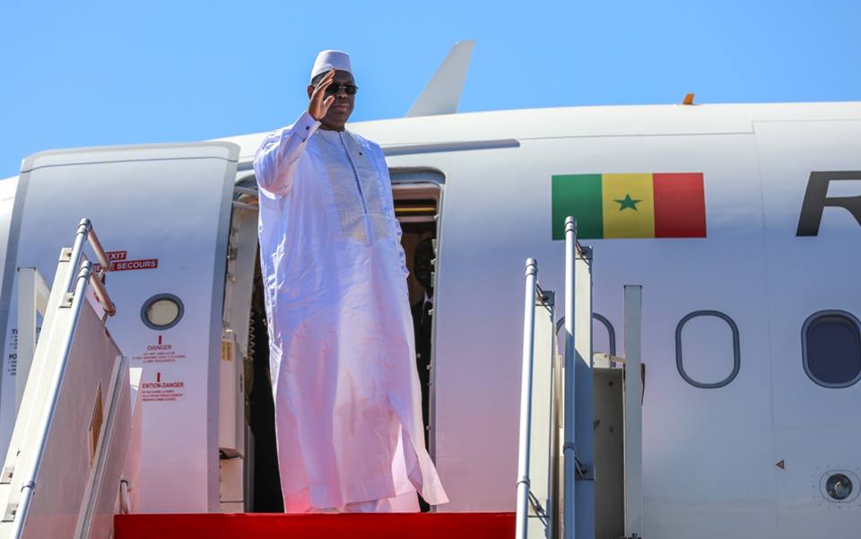 Macky Sall en Mauritanie aujourd’hui