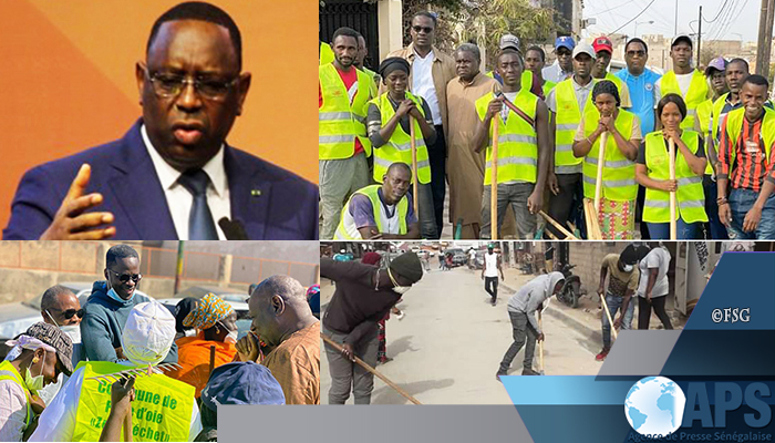 Désencombrement des rues : Macky Sall invite les maires à travailler avec l’Etat