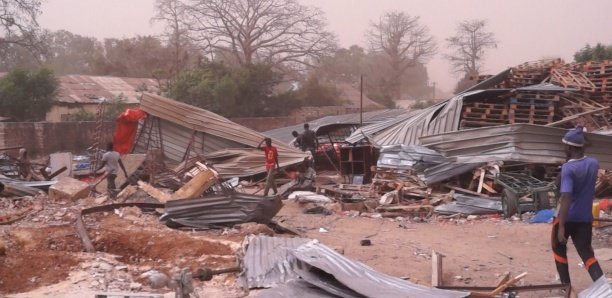 Déguerpissements à Thiès : Le marché Sam rasé, les commerçants très en colère