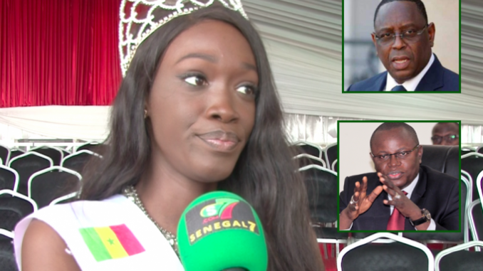 Vidéo – Fatima DIONE, Miss Sénégal 2020 « Je ne suis pas de l’Apr, mais… »