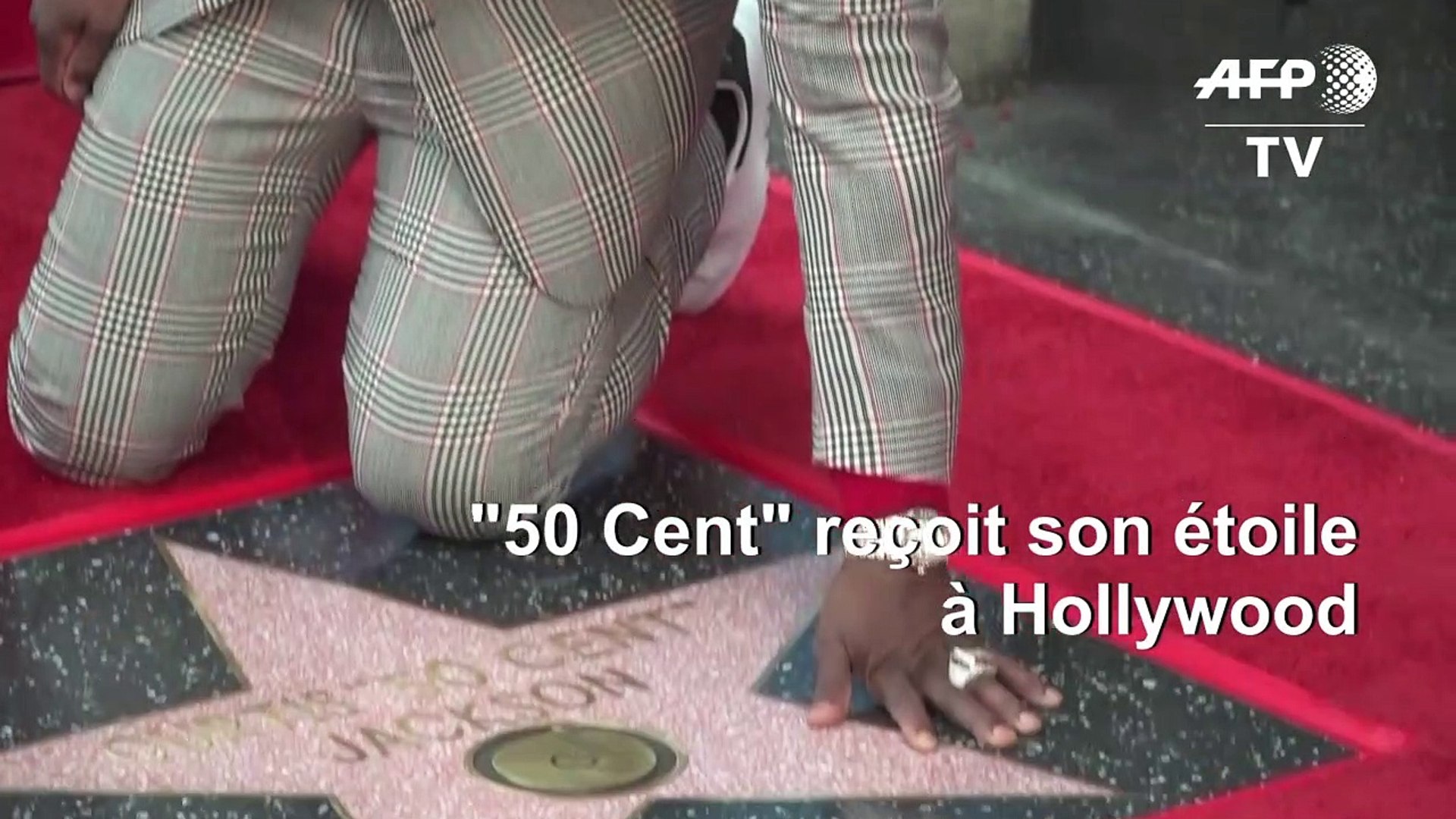 (05) Photos : Le rappeur 50 Cent reçoit son étoile à Hollywood