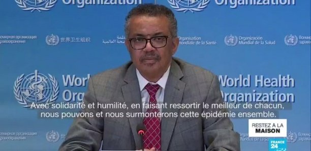 « Nous pouvons et nous surmonterons cette épidémie ensemble », déclare le directeur de l’OMS