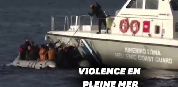 En Grèce, ces gardes-côtes tentent de couler un bateau de migrants