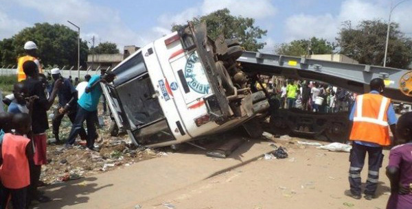 Grave accident à Fatick : 7 morts et 14 blessés graves