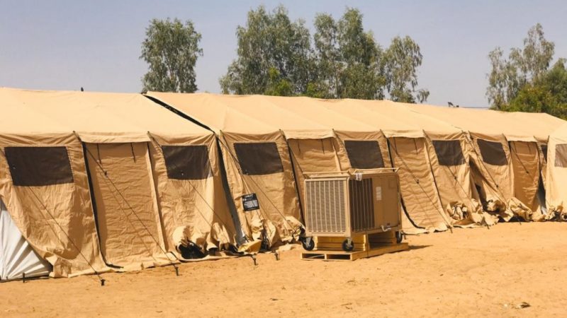 Touba (photos): les installations du centre de traitement militaire du COVID-19