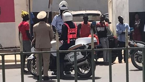 Centre-ville : Altercation entre Amoul Yakaar et gradé militaire….(photos)