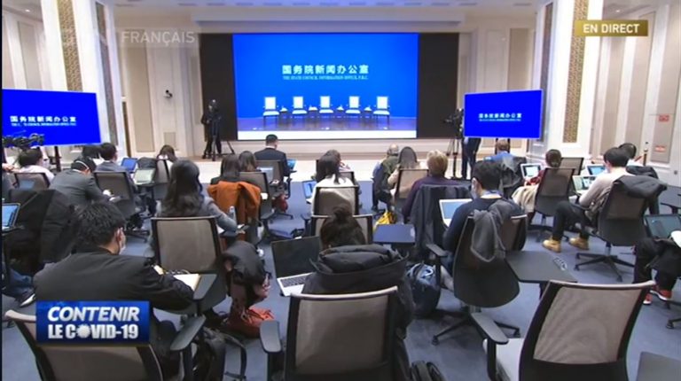 Direct Chine – COVID-19 : Point de presse sur le traitement des patients