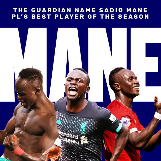 Premier League : Sadio Mané élu meilleur joueur de la saison par The Guardian…