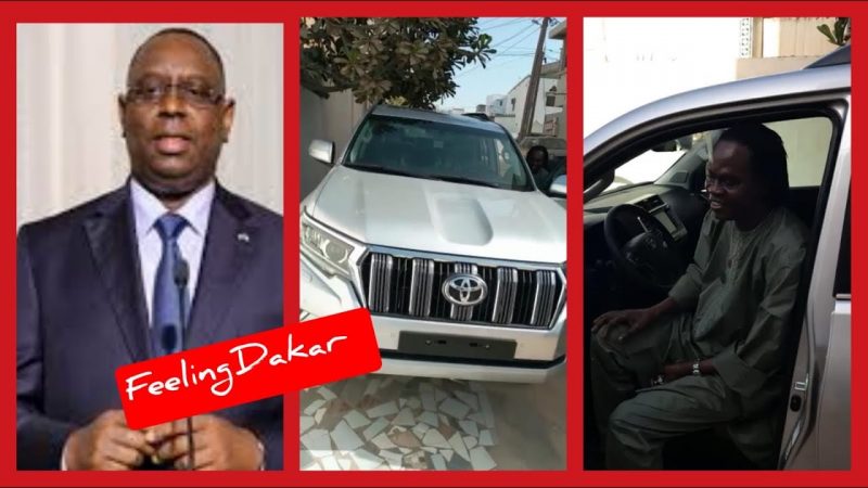 Le V8 flambant neuf à 45 millions de Baba Maal offert par Macky Sall…vidéo