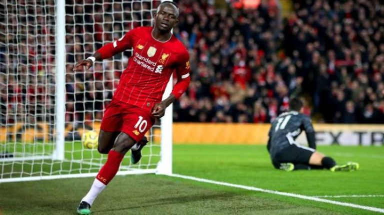 Sadio Mané intègre le top 05 des meilleurs buteurs étrangers de Liverpool