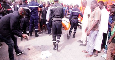 Un terrible accident à Tambacounda : Heurté par un véhicule, un ASP perd la vie sur le coup