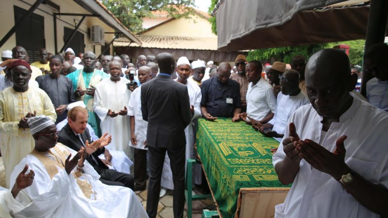 Golbert Diagne inhumé dans la plus grande intimité à Marmyal