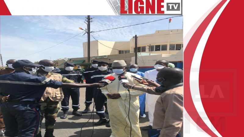 Port Autonome de Dakar : Aly Ngouille Ndiaye visite la nouvelle compagnie spéciale des sapeurs (photos)