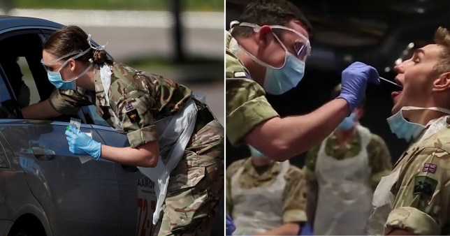 Une armée déployée pour aider le Royaume-Uni à effectuer 100 000 tests de coronavirus par jour