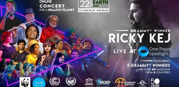 Concert pour la planète : Suivez le live de Baba Maal et de Ricky Kej