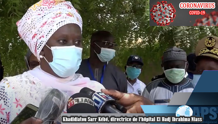 Covid-19 : 22 patients sous traitement à Kaolack (directrice hôpital)