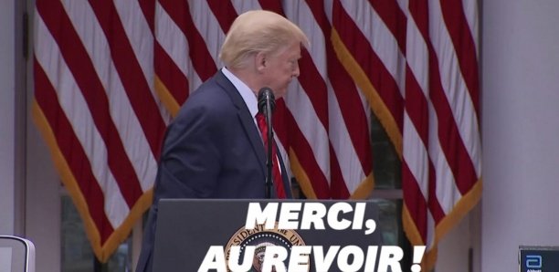 Donald Trump, agacé, stoppe brutalement sa conférence de presse