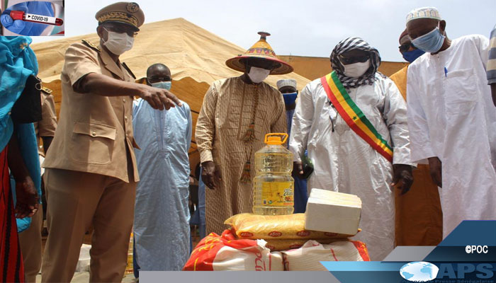 Covid-19 : lancement de la distribution de l’aide d’urgence à Matam