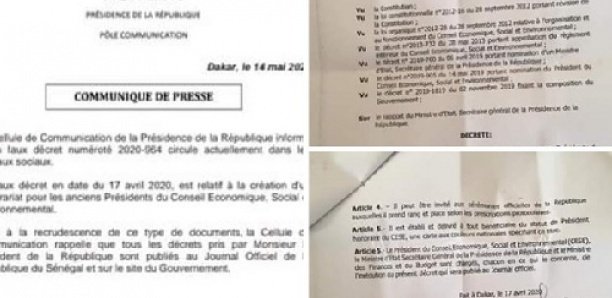 Honorariat au CESE : Lancement d’une pétition pour l’annulation du vrai-faux décret