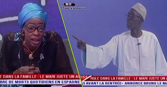 (Vidéo) GP – Débat Houleux entre Père Mbaye Ngoné et Maman Aicha “Boul Ma Sosal… Nagne Dem Angle Mouss…