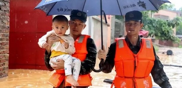 Des inondations tuent au moins sept personnes en Chine