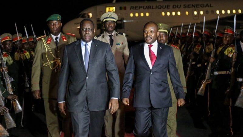 Décès de Pierre Nkurunziza : Macky Sall présente ses condoléances au peuple Burundais