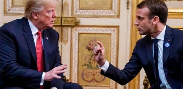 Trump à propos de Macron: “Tout ce qu’il touche devient de la merde »