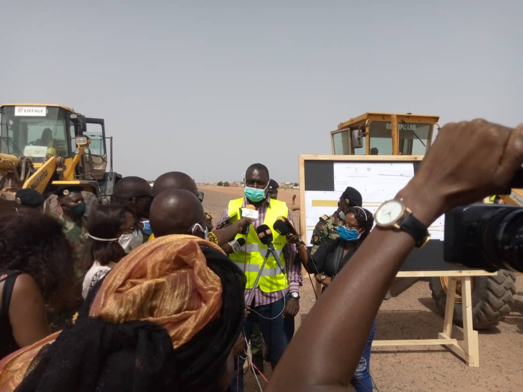 Lancement des travaux de l’Aérodrome de Kaolack pour 2,5 milliards Cfa