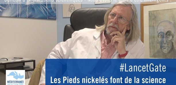 Étude sur la chloroquine : Pr Raoult qualifie les auteurs de pieds nickelés