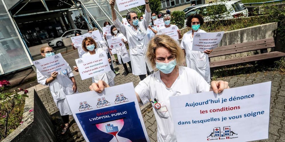 FRANCE : « Finis les applaudissements » : les soignants de retour dans la rue après le Covid-19