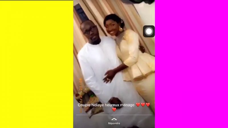 Mariage Gfm : Mamadou Mouhamed Ndiaye épouse la commerciale de la Tfm