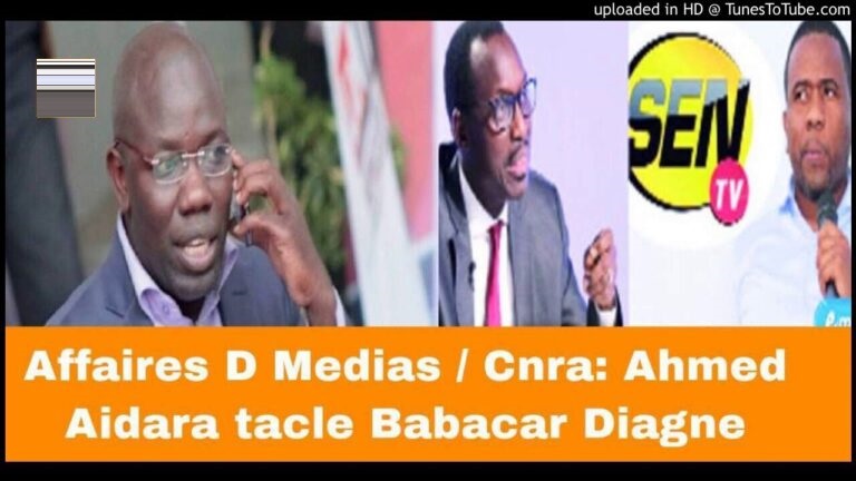 Mise en demeure de la Sen Tv : Ahmed Aidara fustige la décision de Babacar Diagne (Audio)