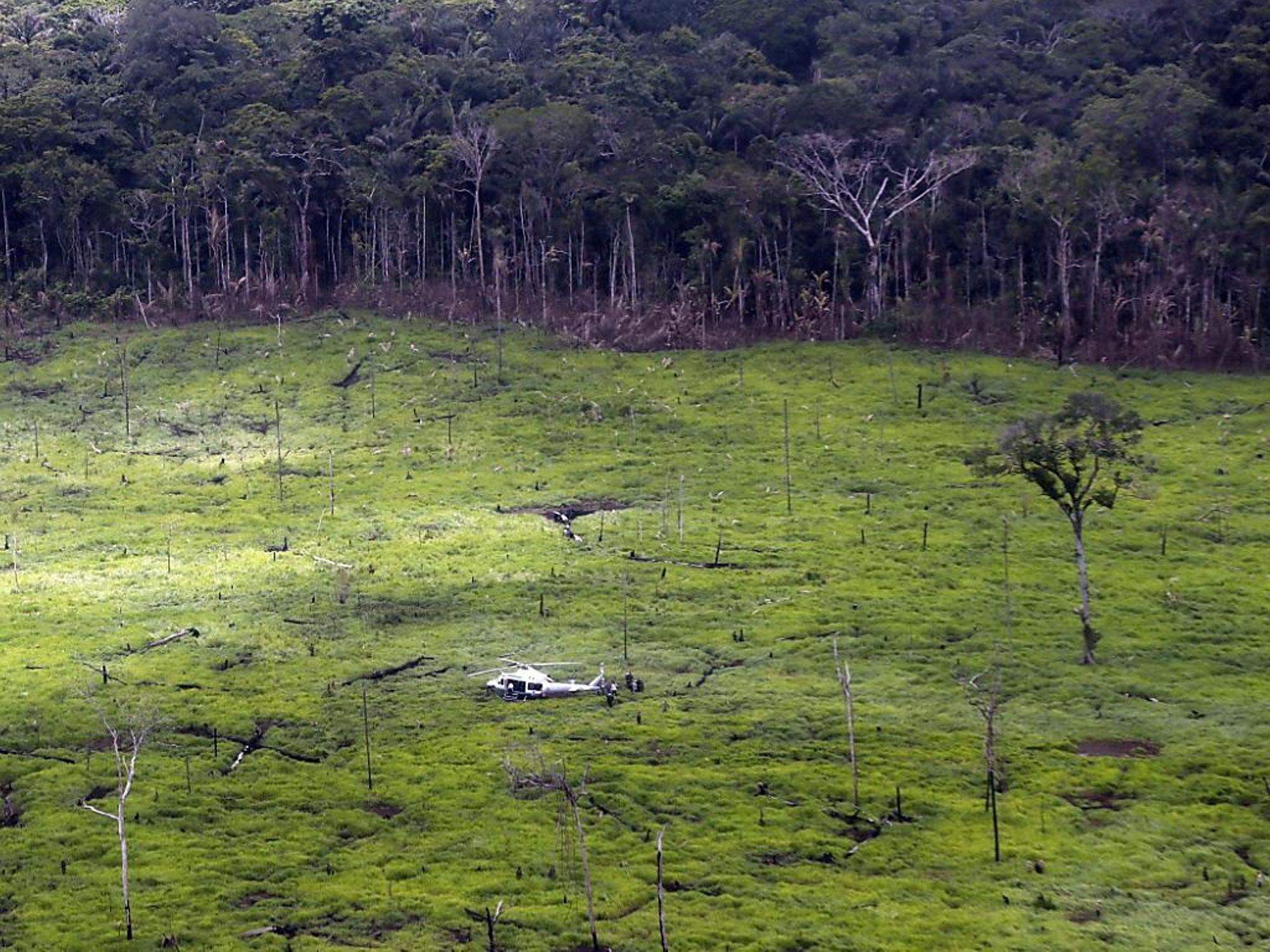 Colombie: 11 disparus, six blessés dans la chute d’un hélicoptère militaire