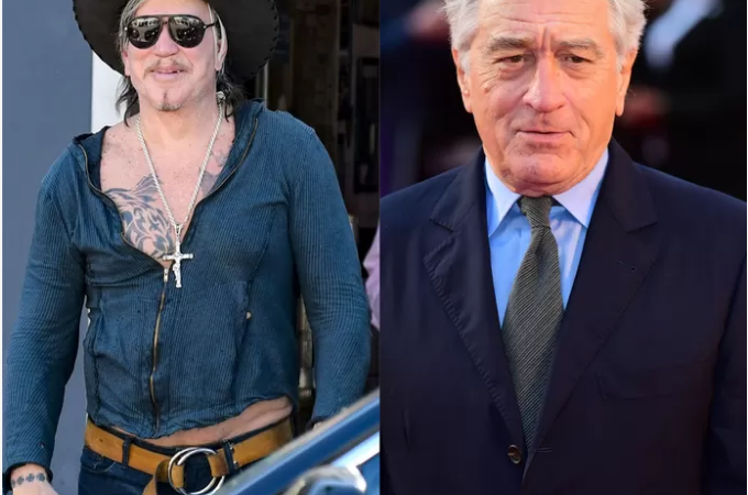 Mickey Rourke s’en prend violemment à Robert De Niro