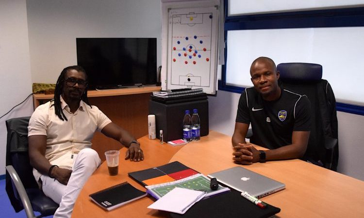 Images: Aliou Cissé au FC Sochaux, il a rendu visite à Omar Daf