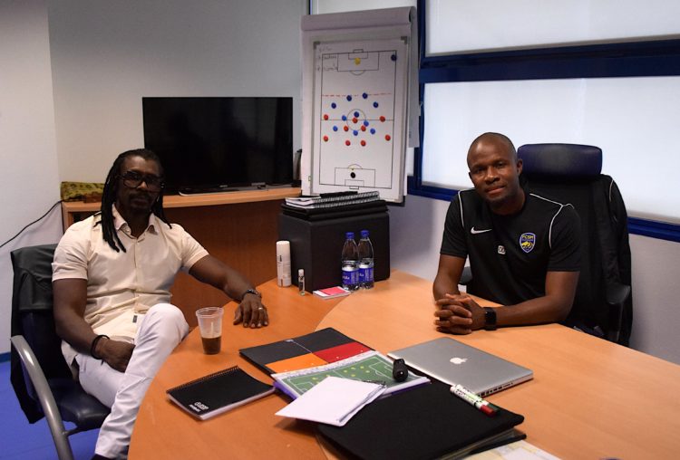 Images: Aliou Cissé au FC Sochaux, il a rendu visite à Omar Daf