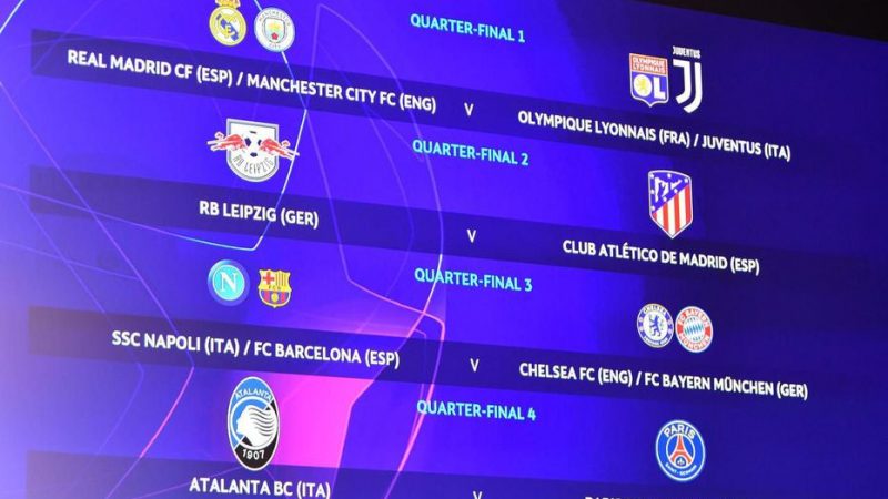 Ligue des champions : Le programme complet des quarts de finale du Final 8