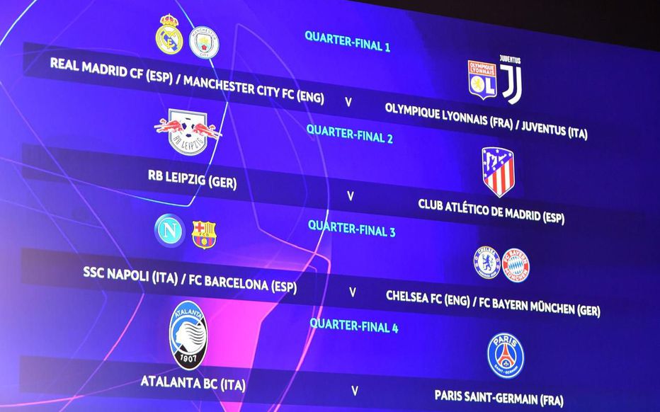 Ligue des champions : Le programme complet des quarts de finale du Final 8