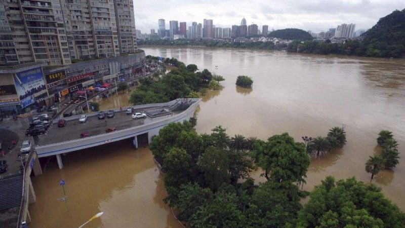 Chine : les inondations causent d’importants dégâts