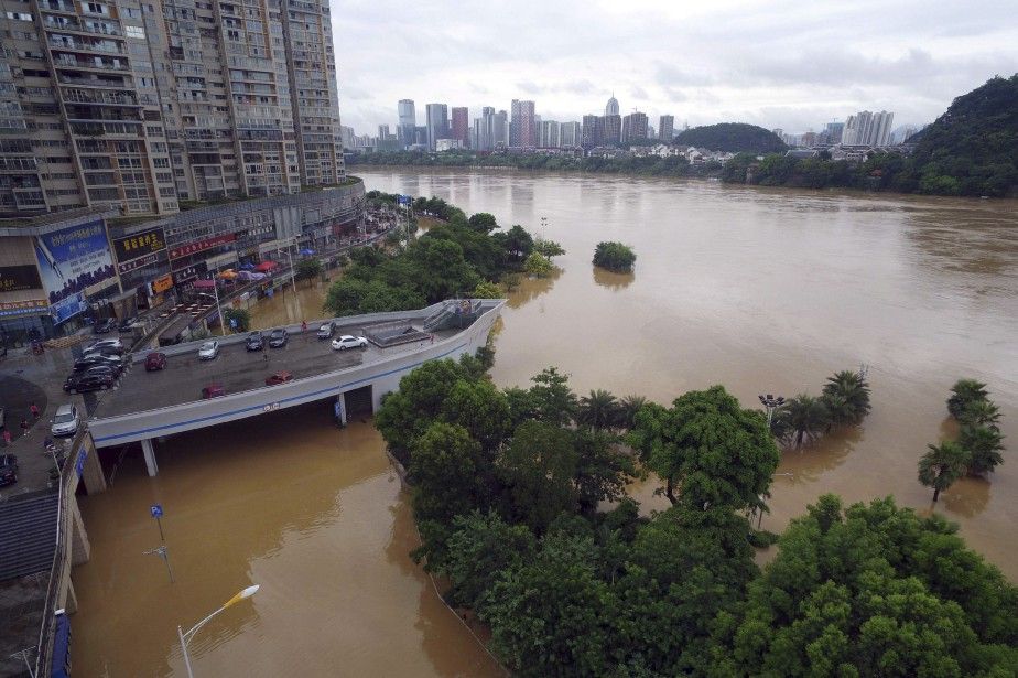 Chine : les inondations causent d’importants dégâts