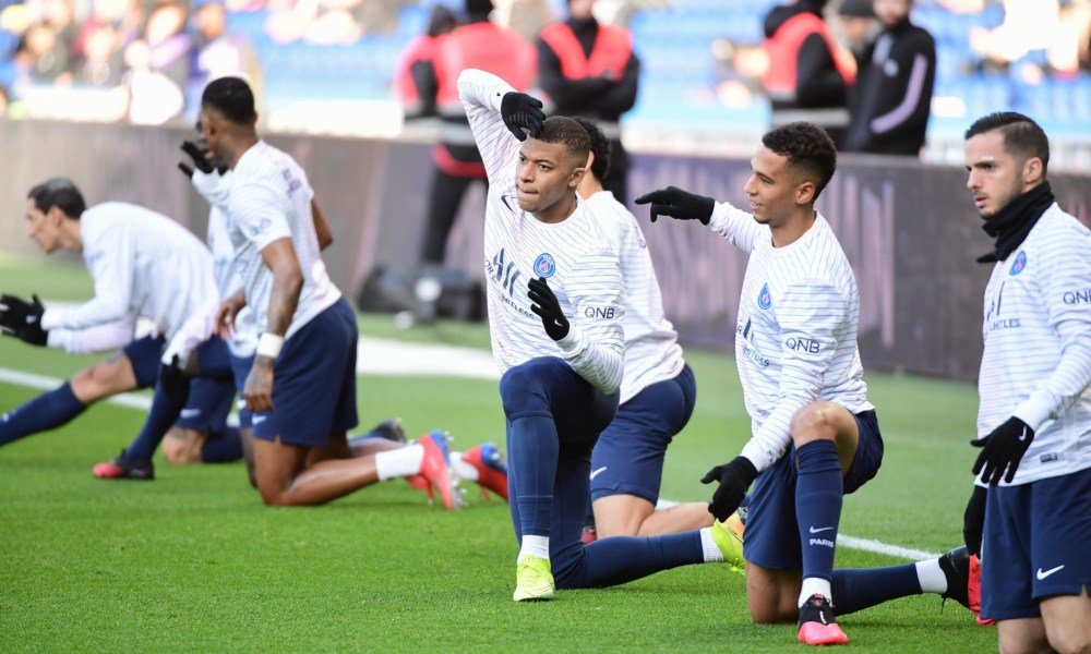 PSG: Mbappé aperçu sans béquille à l’entrainement