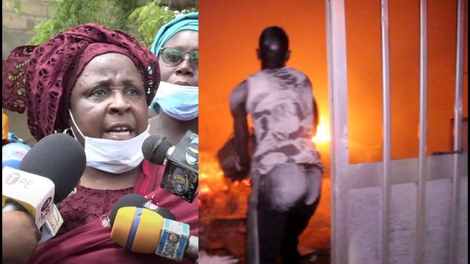 (Vidéo) la colère noire de Mme Marie Aw Adjoint au maire de Keur Massar contre les marchants ambulants…Regardez