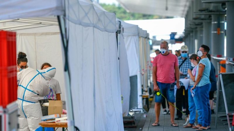 pour aller en Allemagne ils faut passer le test Covid-19 ou faire face à une amende de 25000 €