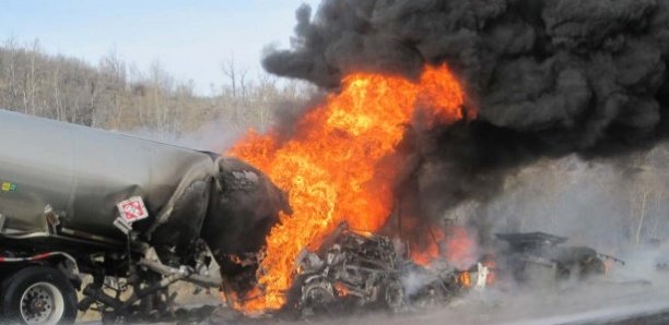 Tambacounda : Deux morts dans l’incendie d’un camion-citerne