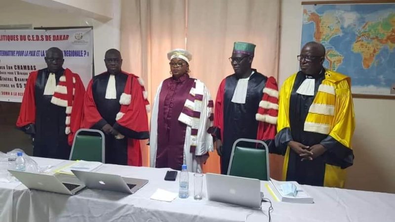 (05 Photos) Aida MBODJ Soutient Sa Thèse De Doctorat Avec Brio