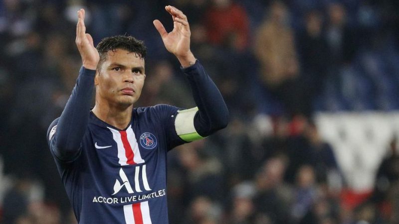 Le PSG officialise le départ de Thiago Silva